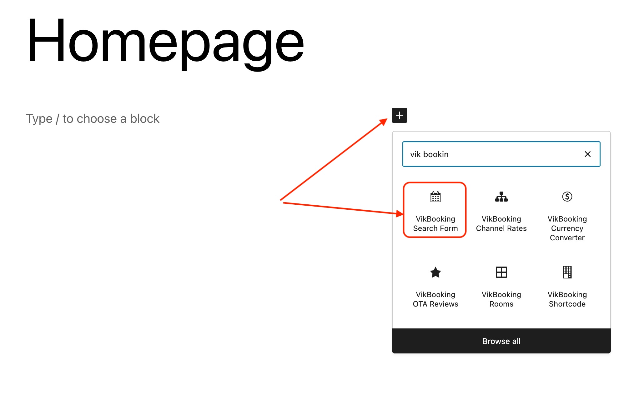 Add a widget to WordPress page