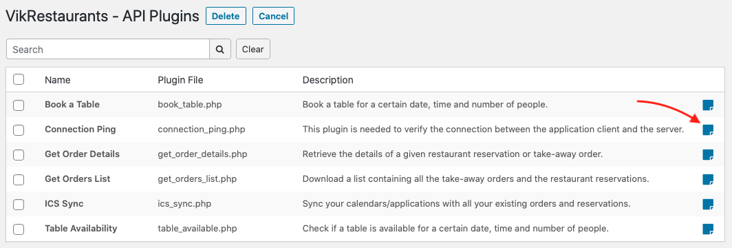 Setup - API Plugins