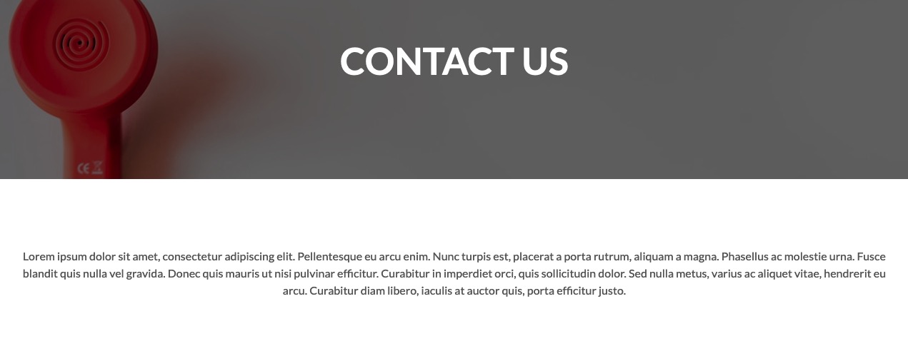 Contact Us Header - Adventures Theme Contact Us Header - Adventures Theme