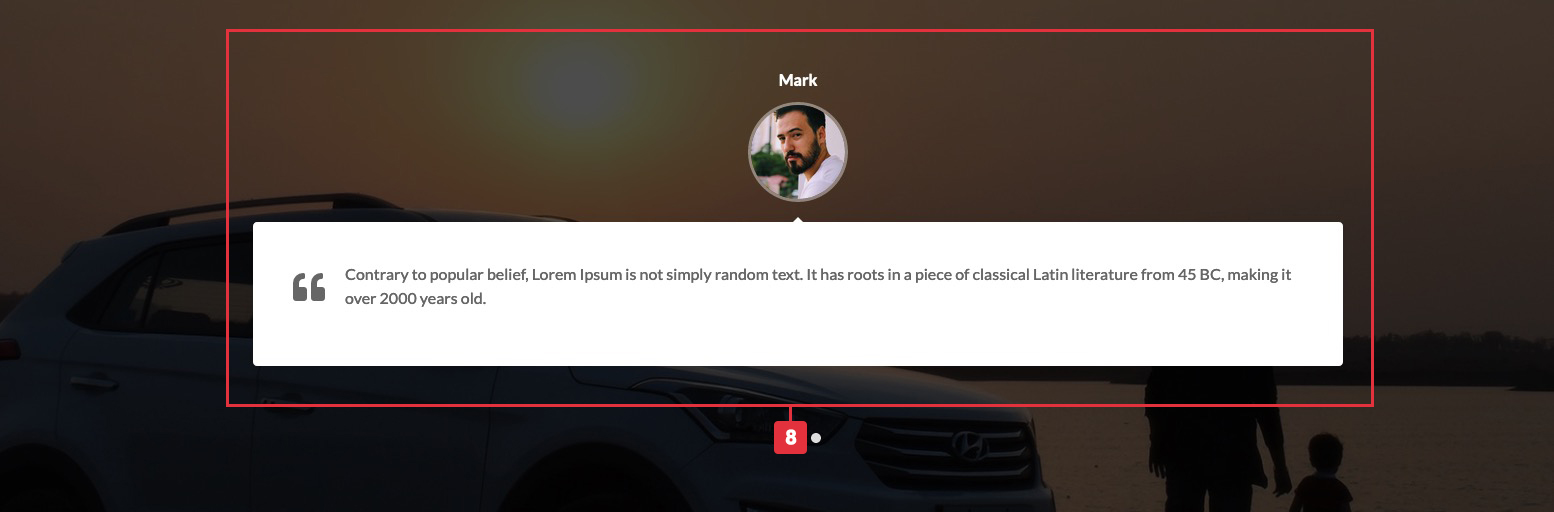 Adventures Theme - Testimonials Widget Adventures Theme - Testimonials Widget