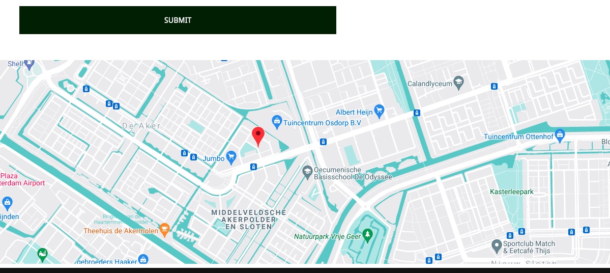 Google Maps on Bike Rental demo
