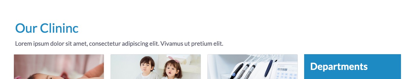 MediCenter Theme - Homepage page