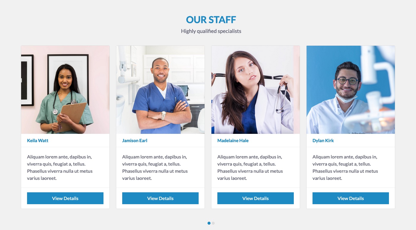 MediCenter Theme - VikAppointments Widget MediCenter Theme - VikAppointments Widget