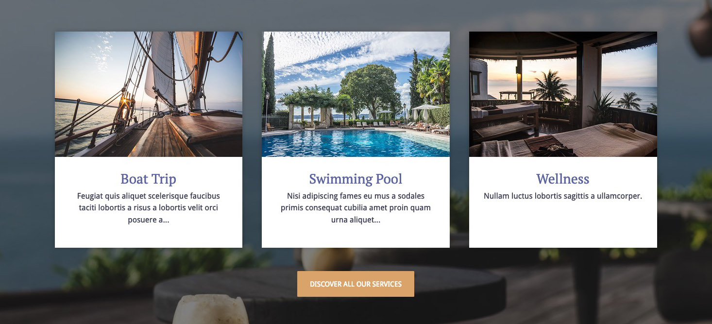 Plaza Theme - Grid Content Widget Plaza Theme - Grid Content Widget