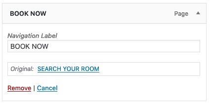 WordPress menu class disabled WordPress menu class disabled