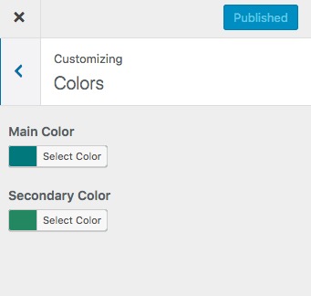 Seasons - Colors Customizer