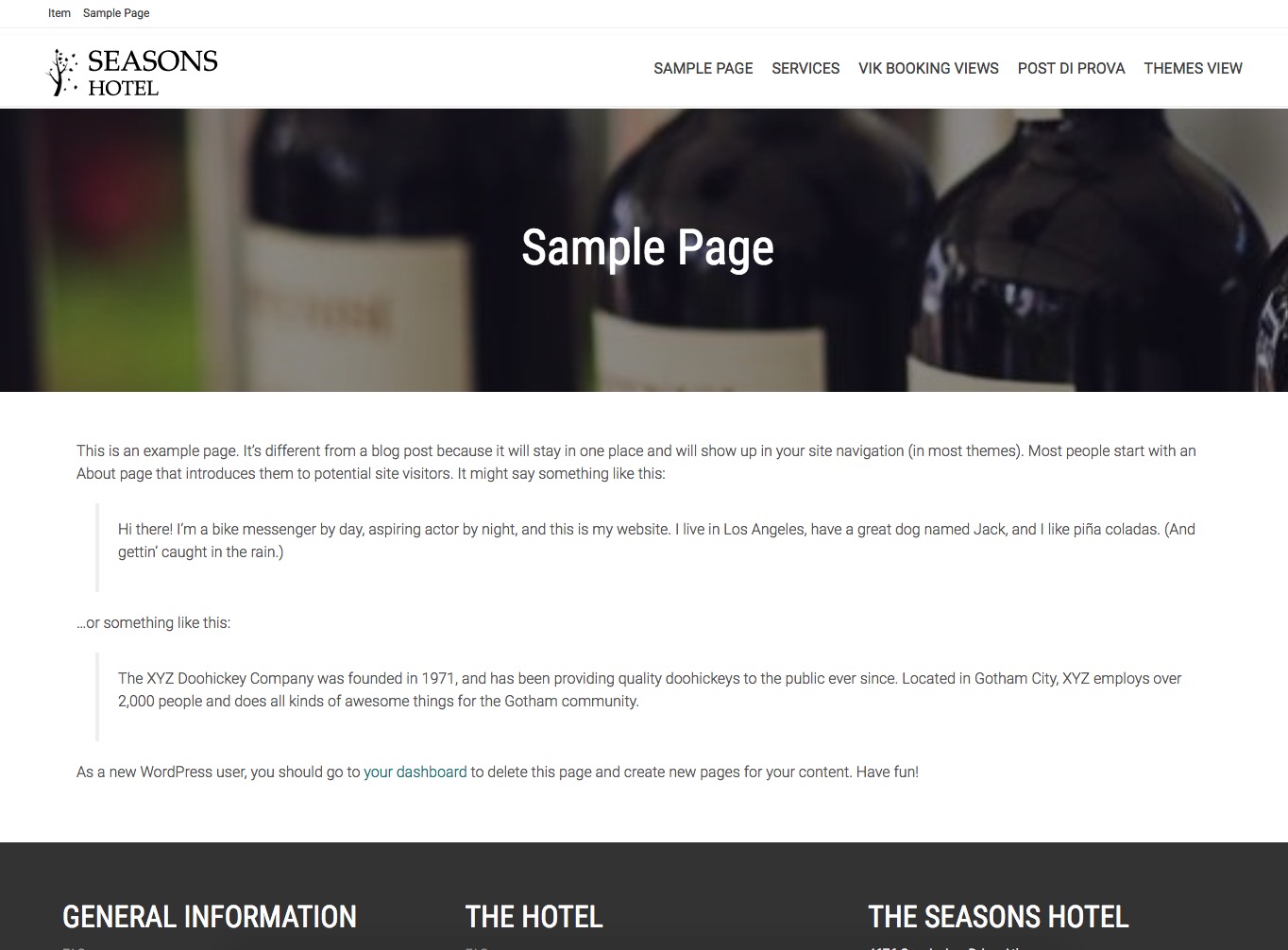 Template Default - Page Attributes Seasons - Page Attributes Default