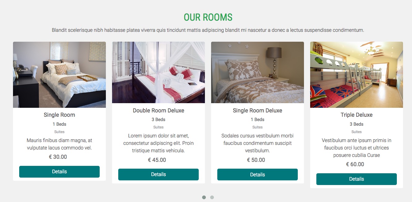 VikBooking Rooms widget Vik Booking - Rooms Widget Front
