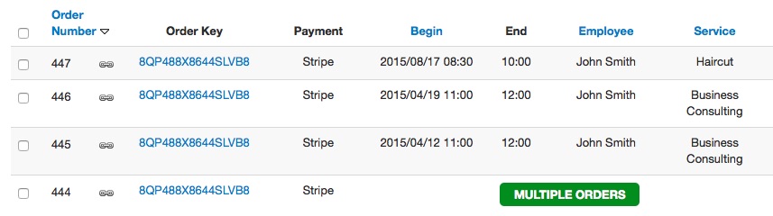 Vik Appointments - multiple appointment